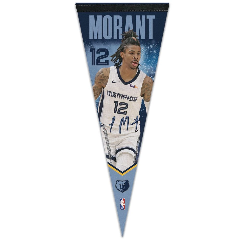 NBA Player Felt Pennant Ja Morant Grizzlies