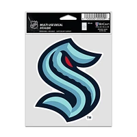 NHL Multi Use Decal 3.75x5 Logo Kraken