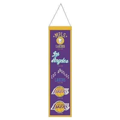 NBA Heritage Banner Lakers