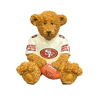 NFL Mini Ceramic Figurine Powerplay Teddies 49ers