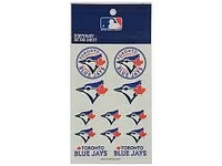 MLB Temporary Tattoo Sheet Blue Jays