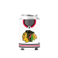 NHL Reversable Neoprene Can Cooler Blackhawks