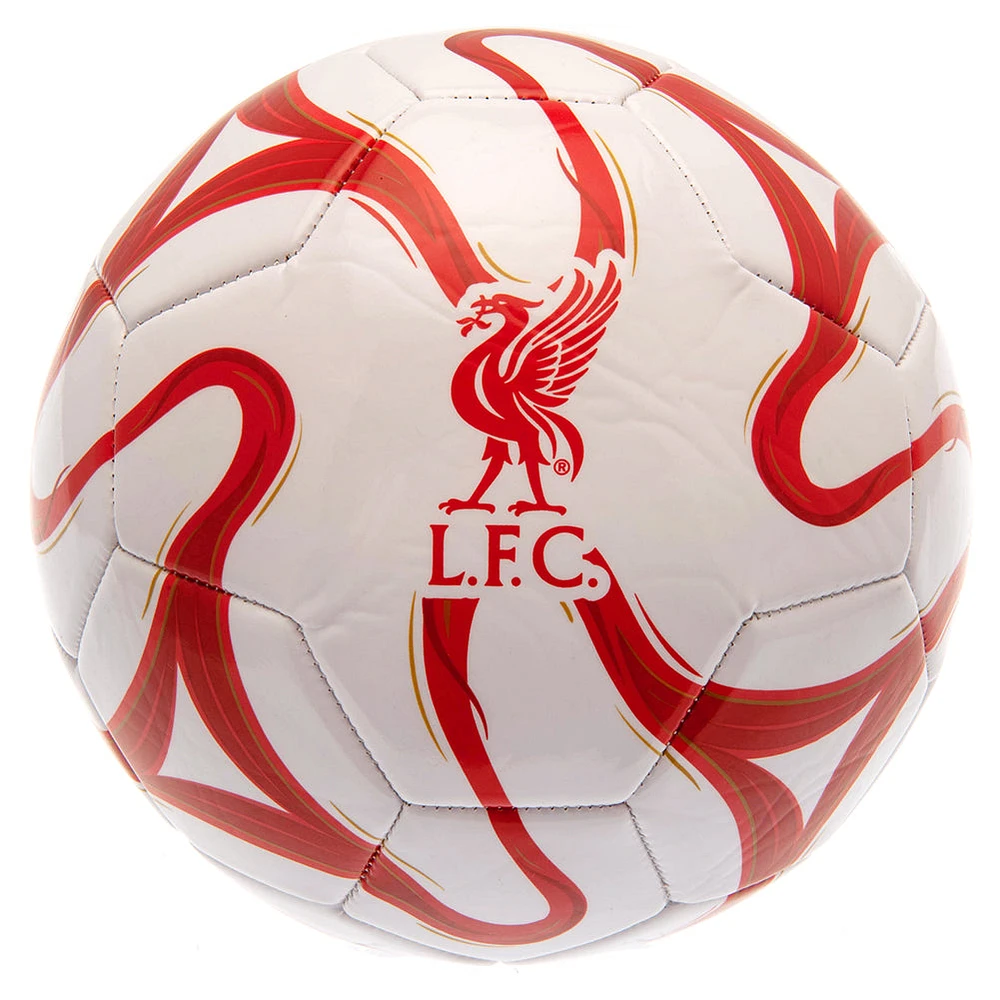 EPL Soccer Ball Regulation Size 5 Cosmos White & Red Liverpool FC