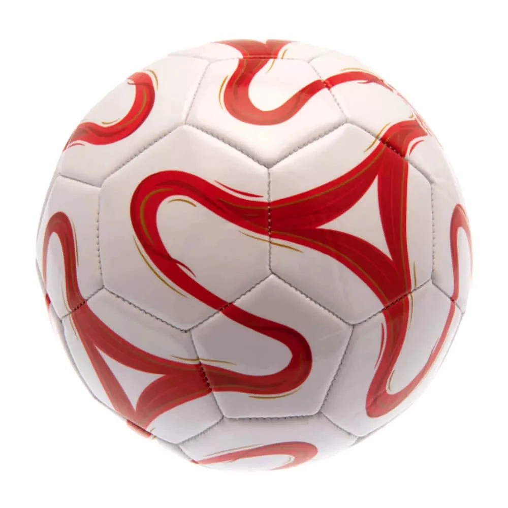 EPL Soccer Ball Regulation Size 5 Cosmos White & Red Liverpool FC