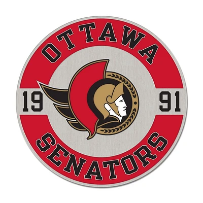 NHL Lapel Pin Circle Established Senators