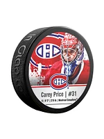 NHL Player Puck Stats Carey Price Canadiens