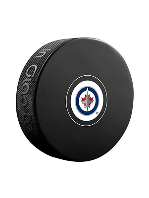 NHL Puck Autograph Jets