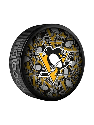 NHL Puck Souvenir Collector Clone Penguins