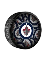 NHL Puck Souvenir Collector Clone Jets