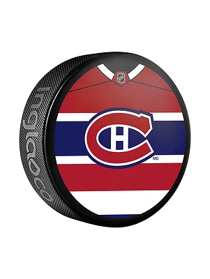 NHL Puck Souvenir Collector Jersey Canadiens