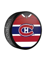 NHL Puck Souvenir Collector Jersey Canadiens