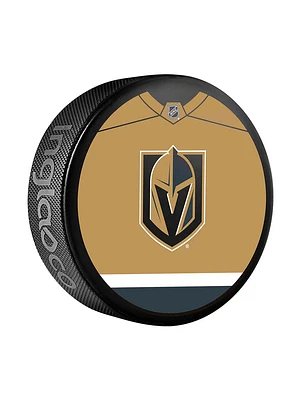 NHL Puck Souvenir Collector Jersey Golden Knights