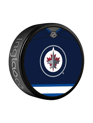 NHL Puck Souvenir Collector Jersey Jets