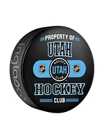NHL Puck Property of Utah Hockey Club