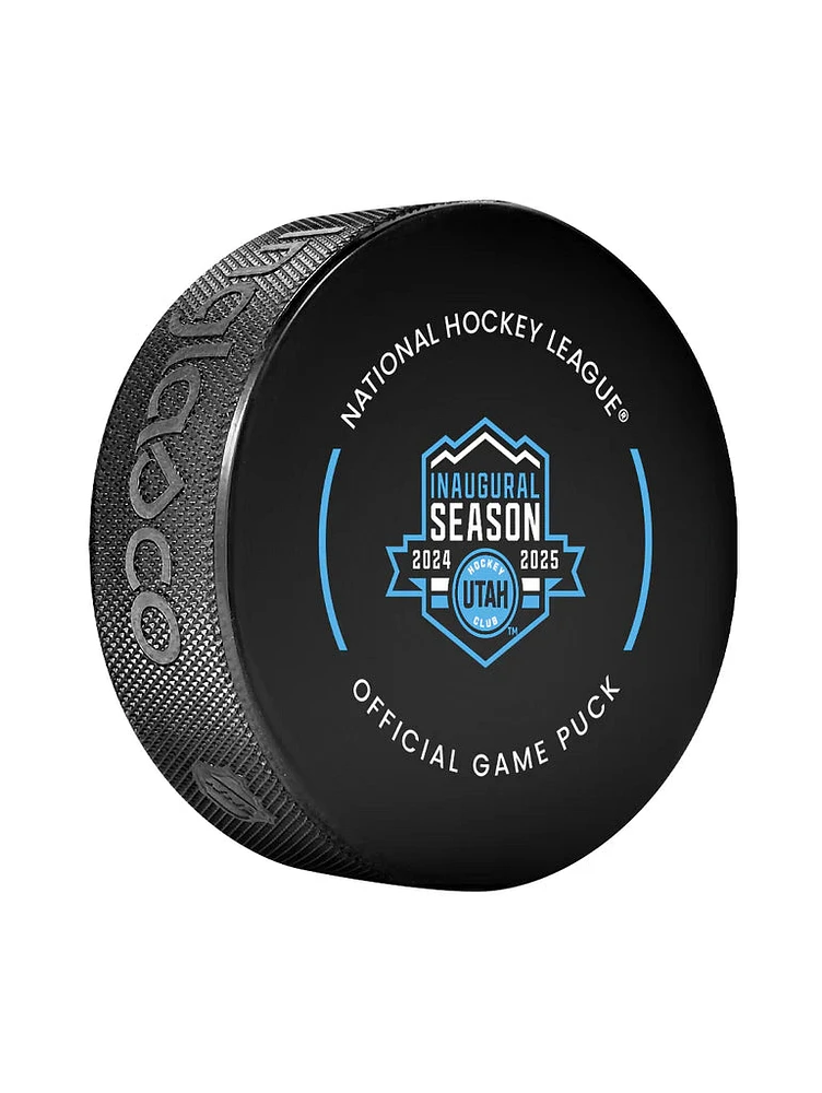 NHL Game Puck 2024-25 Inaugural Season Utah Hockey Club