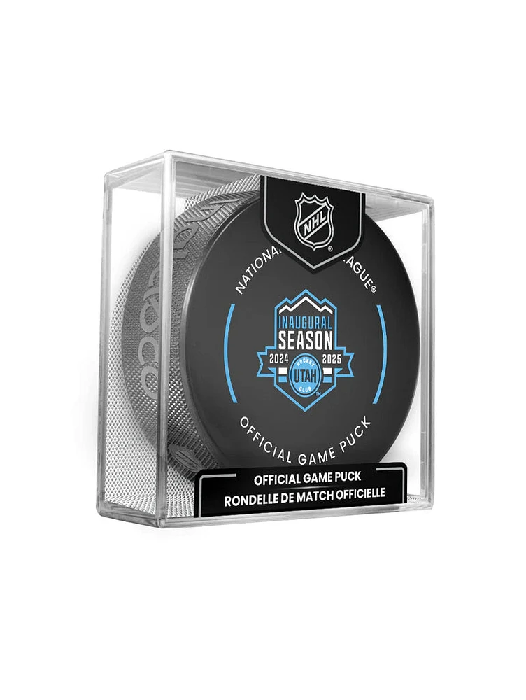 NHL Game Puck 2024-25 Inaugural Season Utah Hockey Club
