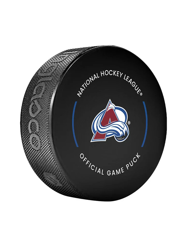 NHL Game Puck 2024-25 Avalanche