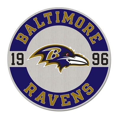 NFL Lapel Pin Circle Established Ravens