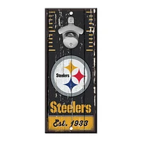 NFL Wooden Bottle Opener Sign Steelers