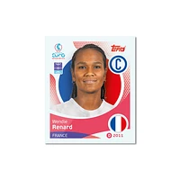 Topps Official Stickers Women's Euro Cup Switzerland 2025 UEFA Mega Starter Pack