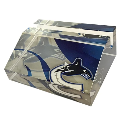 NHL Business Card Holder Canucks