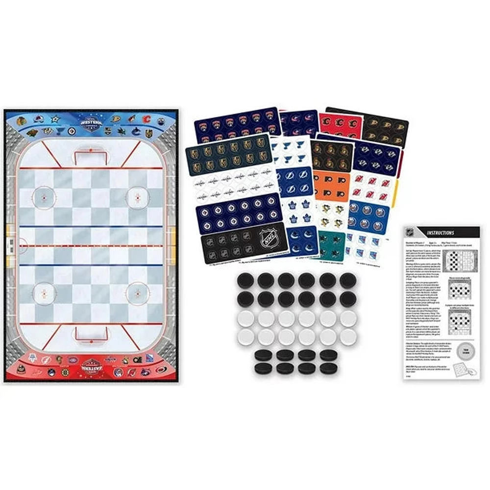 NHL Checkers Game Set