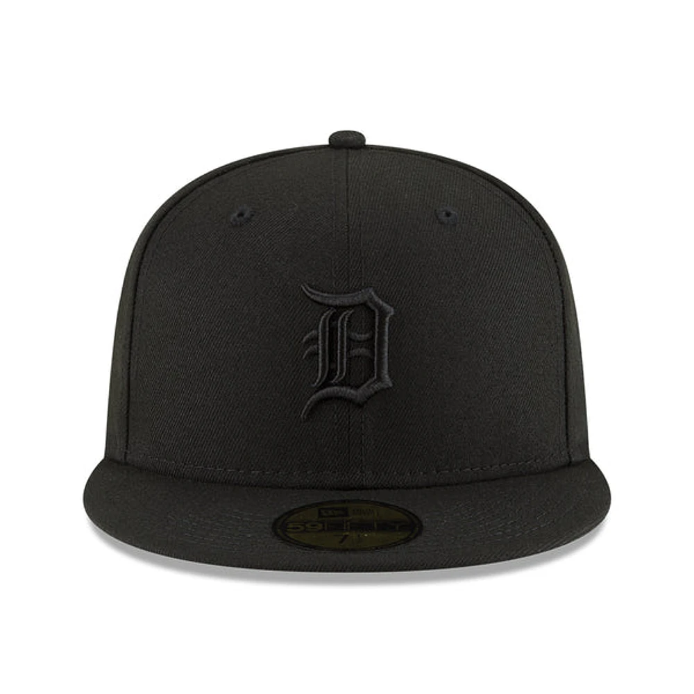 MLB Hat 5950 Basic Blackout 2022 Tigers