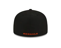 NFL Hat 5950 Basic Bengals (Black) 7 5/8