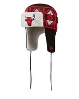 NBA Knit Hat Trapper D3 Bulls