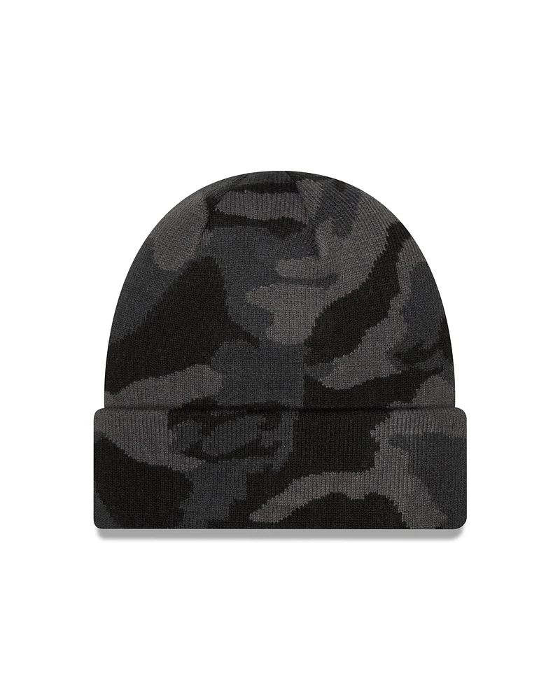 NFL Knit Hat Camo D3 Cuffed Steelers