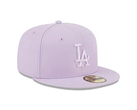 MLB Hat 5950 Color Pack Lavender Dodgers