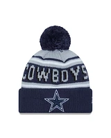 NFL Infant Knit Hat Navy Stripe Pom Cowboys