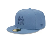 MLB Hat 5950 Color Pack Faded Blue Yankees