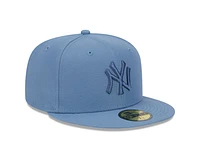 MLB Hat 5950 Color Pack Faded Blue Yankees