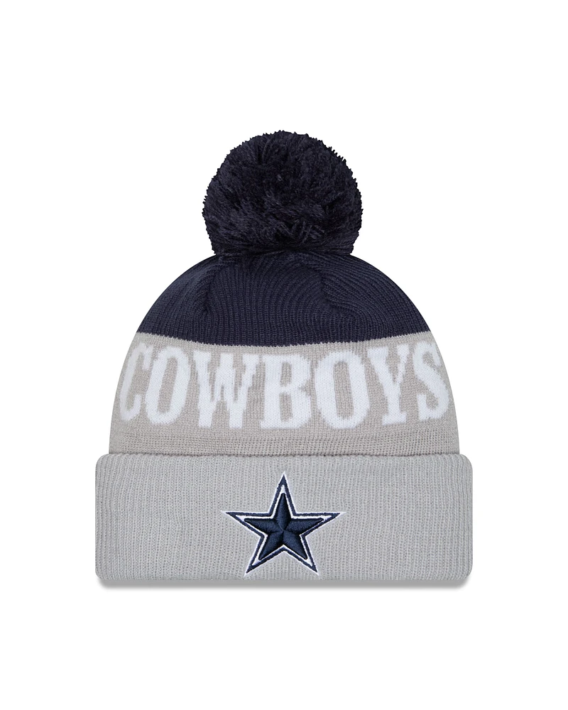 NFL Knit Hat Shaded Pom Cowboys