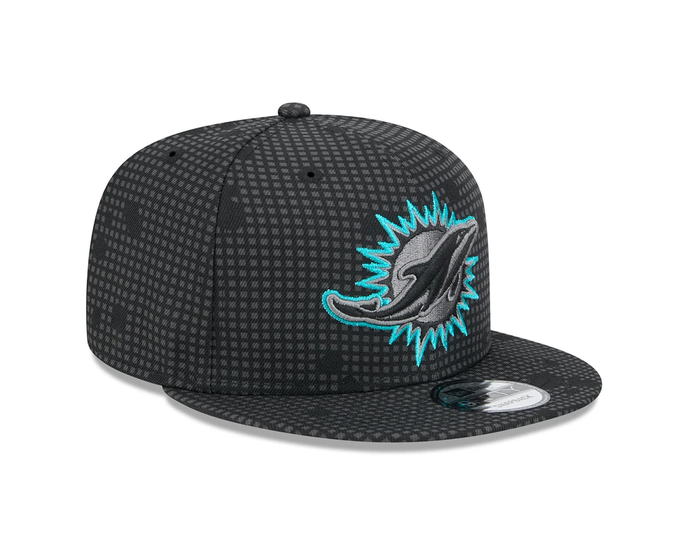 NFL Hat 950 Snapback Midnight Ink Pop Outline Dolphins