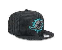 NFL Hat 950 Snapback Midnight Ink Pop Outline Dolphins