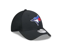 MLB Hat 3930 Team Tone Black Blue Jays