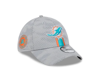 NFL Hat 3930 Sideline 2024 Grey Dolphins