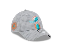 NFL Hat 3930 Sideline 2024 Grey Dolphins
