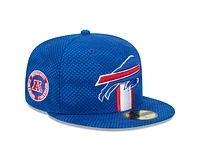 NFL Hat 5950 Sideline 2024 Bills