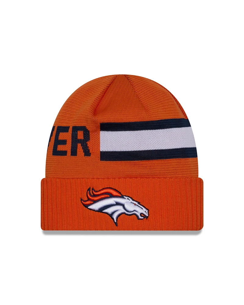 NFL Knit Hat 2024 Sideline Tech Broncos