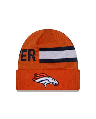 NFL Knit Hat 2024 Sideline Tech Broncos