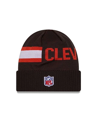 NFL Knit Hat 2024 Sideline Tech Browns