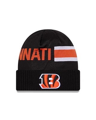 NFL Knit Hat 2024 Sideline Tech Bengals