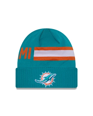 NFL Knit Hat 2024 Sideline Tech Dolphins