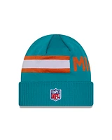 NFL Knit Hat 2024 Sideline Tech Dolphins