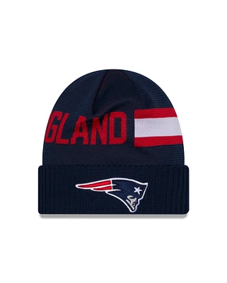 NFL Knit Hat 2024 Sideline Tech Patriots