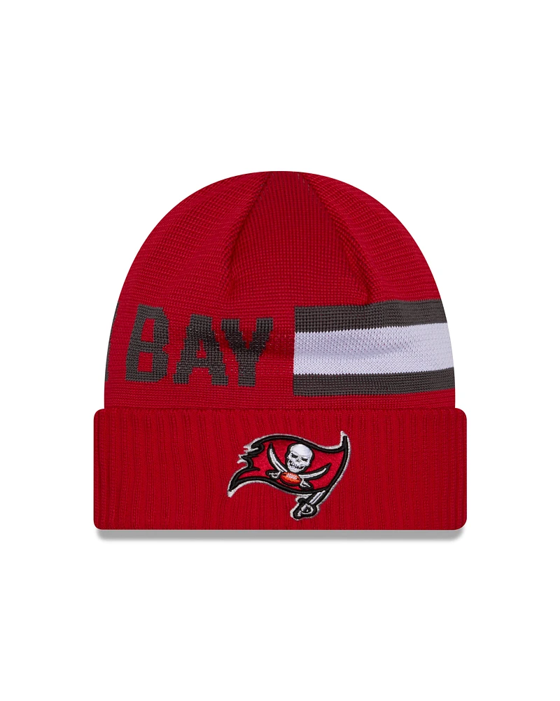 NFL Knit Hat 2024 Sideline Tech Buccaneers