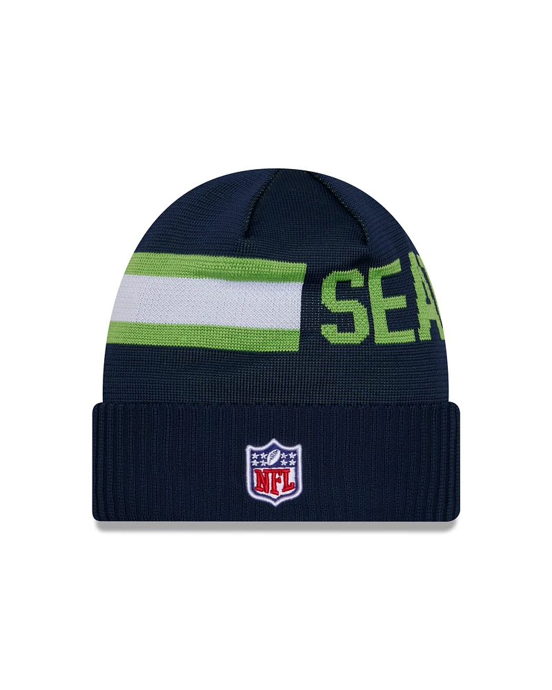 NFL Knit Hat 2024 Sideline Tech Seahawks